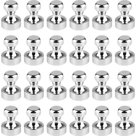 24pcs Aimants Puissants, Aimant Frigo, Aimant Neodyme, Magnet Frigo, Aimants Tableau Magnétique, Petit Aimant Puissant (1/5)