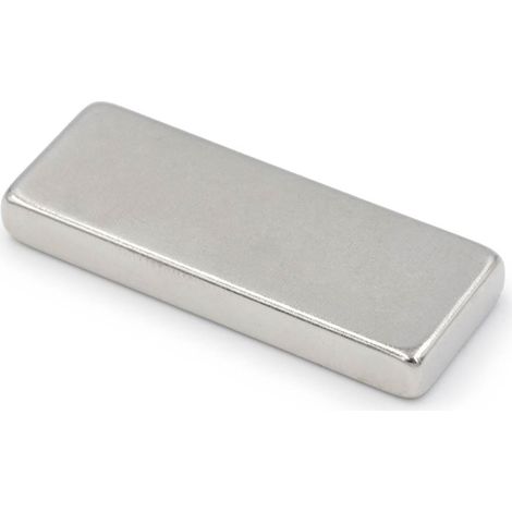Neodym-Magnet 40x15x5 mm, starke Platte, rechteckig, Hunter