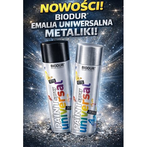 Black Metallic Em.un.biodur black metal.400ml aer
