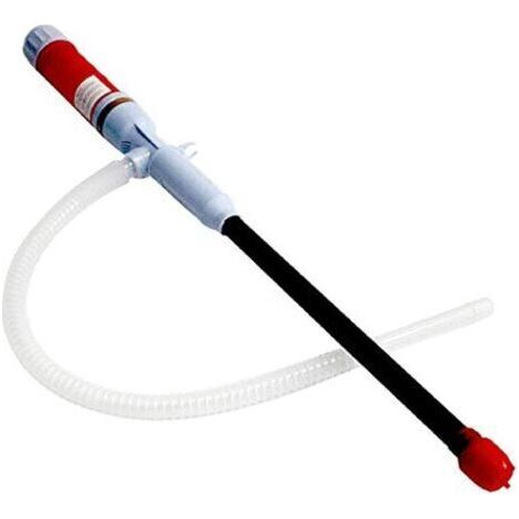 Pompe à siphon électrique pour transfert de liquide (diesel, carburant, huile, eau, etc.), alimentée par batterie (1/4)