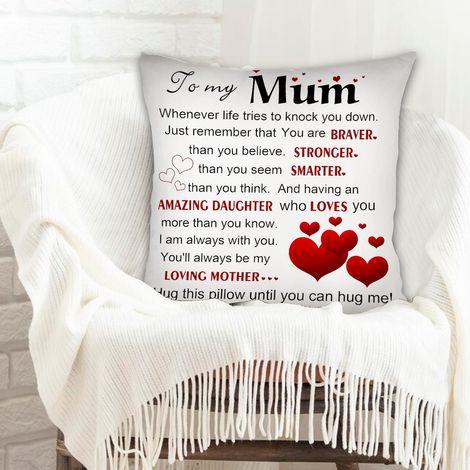 Housse de coussin décorative doux et respirant pour la Saint-Valentin, mariage, anniversaire, naissance de bébé