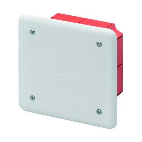 GEWISS GW48003 - Cassetta Di Derivazione E Connessione - Per Pareti In Muratura - Dimensioni 118X96X70 - Coperchio Bianco Ral9016