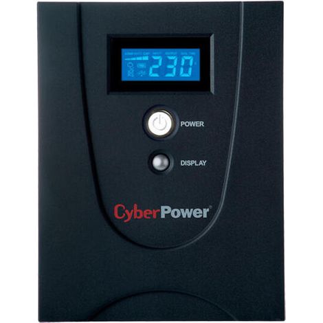 SAI CyberPower 2200VA Batería de Plomo Ácido 7 Minutos Pantalla LCD AVR Protección Total (1/3)