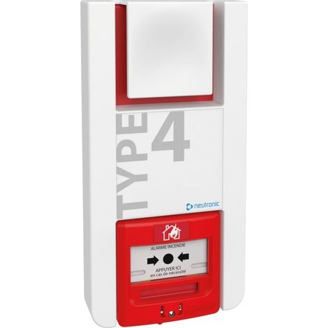 TX4P – Équipement d'alarme de type 4 à piles radio adressable (1/2)