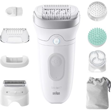 Braun Silk-épil 7 Silk·épil 7 SkinSpa 7-081 40 Pinzette Weiß (1/2)