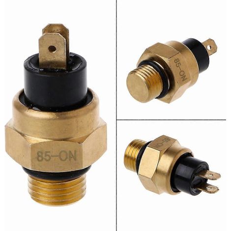 Interrupteur de ventilateur de radiateur compatible avec les pièces de moteur KTM, capteur de température d'eau 2/4 temps M14 x 1,5 mm, compatible avec les motos 590110790 (1/5)
