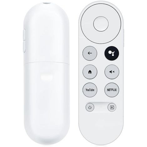Télécommande vocale Bluetooth IR pour Google Chromecast 4K G9N9N – Compatible HDCP 2.2 – Matériau ABS – Commandes vocales intégrées