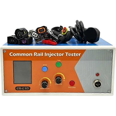 Testeur d'injecteurs CR-C V3 pour moteurs diesel à rampe commune et injecteurs piézoélectriques (prise UE). (1/5)