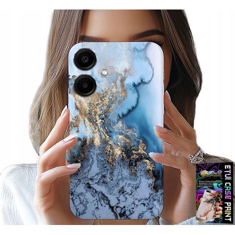 Custodia per Samsung Galaxy A06 5G - motivo marmo + vetro (1/5)