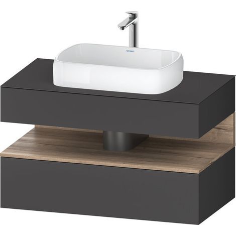 Duravit Collection One Konsolenwaschtischunterbau, 1 Auszug, 1 (1/2)