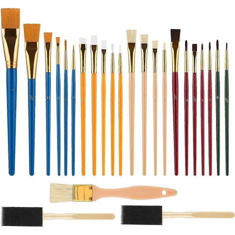 Ensemble de pinceaux professionnels pour artistes enfants - (1/5)