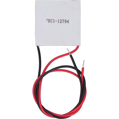 Plaque de refroidissement CPU 40x40mm, module refroidisseur semi-conducteur DC12V 36W 3.0-3.3Ω avec câble (1/5)