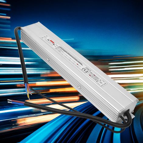 Alimentation LED 2-en-1 à intensité variable (0-10 V), entrée : CA 170–260 V (50/60 Hz), sortie : 12 V, 25 A, 300 W (1/5)