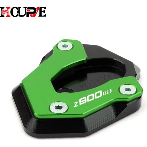(Vert) Accessoires moto : béquille latérale, extension et support compatibles avec KAWASAKI Z900RS Z900 RS Z 900RS 2017-2023 maxpower (1/4)