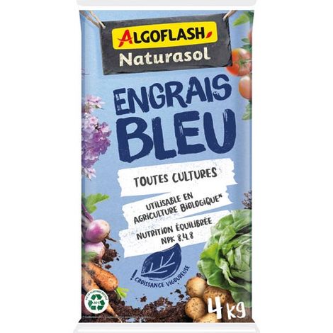 ALGOFLASH. - Engrais bleu toutes cultures 4kg