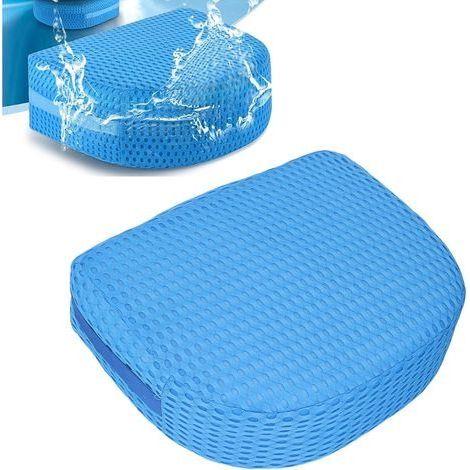 Siège Rehausseur de Spa pour Adultes, Coussin de Spa en Maille d'air 3D avec Antidérapant, Séchage Rapide et Accessoires de Bain à Remous Lestés, Coussin de Spa pour Utilisation (1/4)