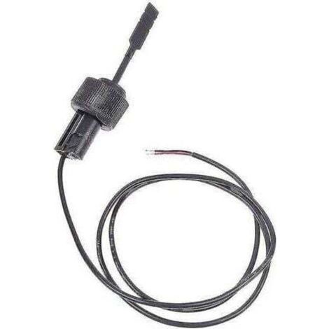 Interruttore a galleggiante nero per sensore di flusso – Compatibile con scaldabagno e condizionatore – Materiale in nylon durevole – Lunghezza cavo 1 m (1/5)