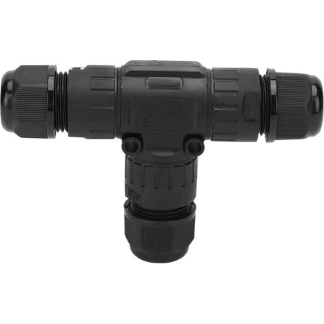 Connecteur étanche pour câble électronique extérieur, 3 broches, IP68, M20T-3P, 9-12 mm