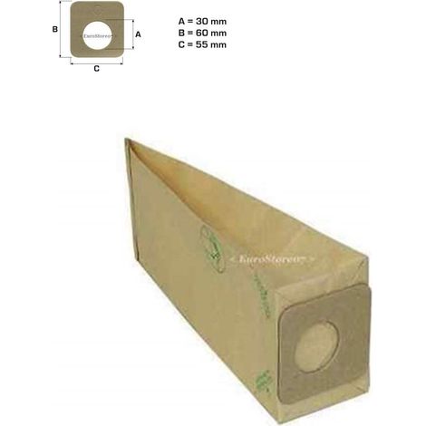 8 SACCHETTI ASPIRAPOLVERE  SCOPA TERMOZETA SE 30 SE 35 71125 / KENDO 121 MO 16 (1/3)