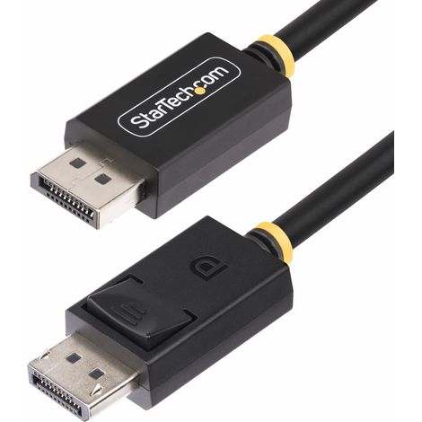 StarTech.com Cavo DisplayPort 2.1 da 1m, cavo DisplayPort DP40 certificato VESA con UHBR10/HDR/HDCP 2.2, 8K 60Hz/4K 144Hz w/DSC 1.2a, 40Gbps, cavo DP 2.1, cavo per monitor UHD, M/M (1/4)