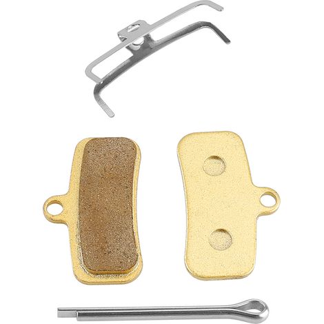 Plaquettes de frein entièrement métalliques compatibles avec SHIMANO ZEE M640, SHIMANO SAINT M810 et M820. (1/5)