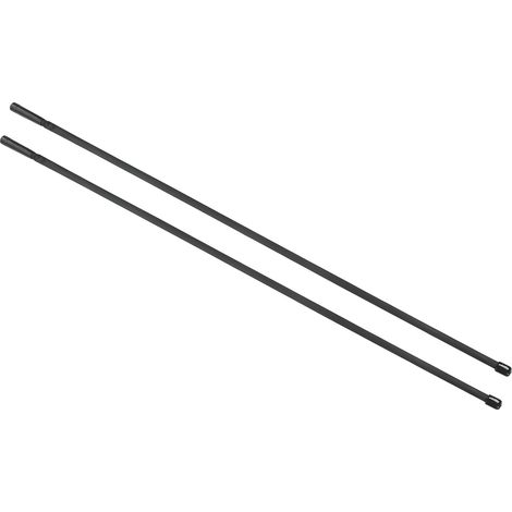 2 antennes pour talkie-walkie 136 MHz - 520 MHz, double bande, connecteur SMA femelle, AT-108, 109 cm (1/5)