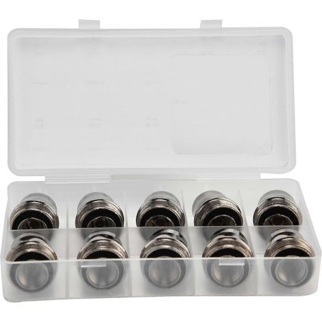 Kit de 10 consommables plasma : électrodes, buses de découpe, accessoires pour torche de soudage (1/4)