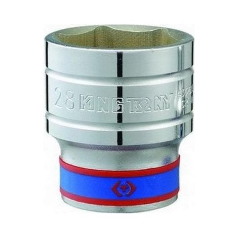 Steckschlüssel king tony short socket 6k poliert Chrom