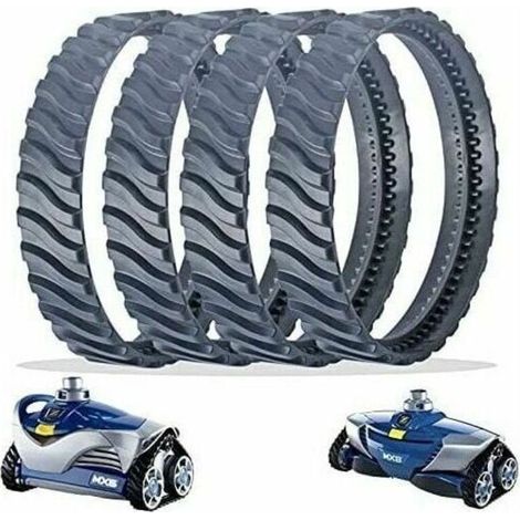 Stück schwarze Ersatzräder für Poolreiniger R0526100 für Zodiac Baracuda MX6/MX8 FLITI