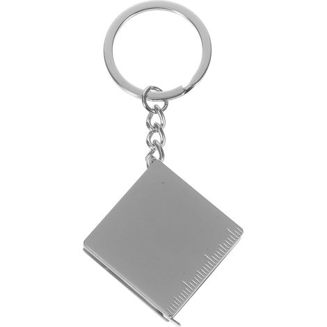 POPETPOP Porte-Clés Mètre Ruban Rétractable 1 Mètre Format Carré Outil de Mesure Pratique pour Événements et Usage Quotidien (1/5)