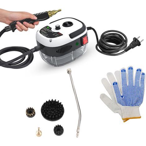 Portable steam cleaner, 1500W high power, 6 adjustable speeds, convenient for kitchen refrigerator (1/4)
