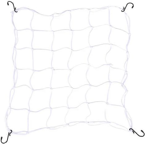Mesh Highly Elastic Trellis Netting avec Hooks pour Grow Climbing plantes Vegetables Fruits fleurs Gardening 60x60CM (1/5)