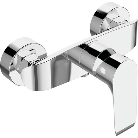 Alea Laveo Wand-Duscharmatur ohne Brauseset, Chrom