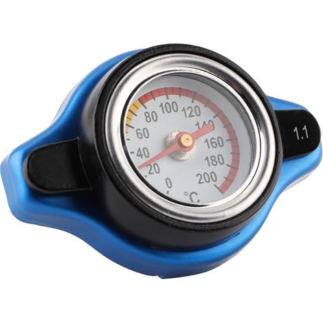 Petit couvercle thermostatique automobile avec indication de pression et indicateur de température de l'eau (1,1 bar) (1/5)