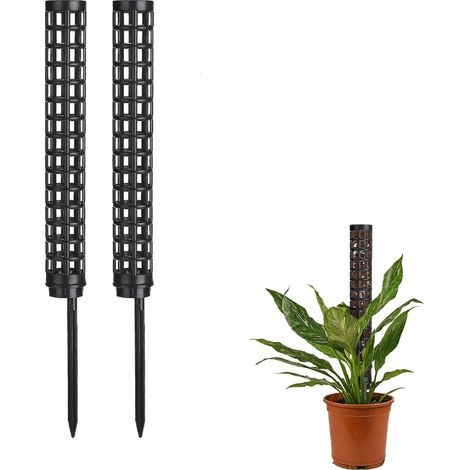 Filiyano-Tuteurs en mousse pour plantes grimpantes, variété noire (1/3)