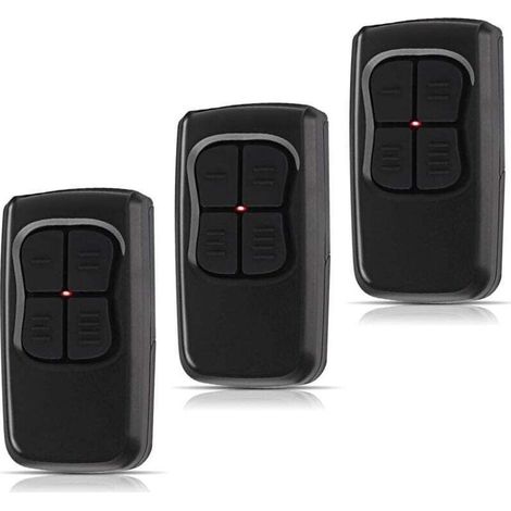 Télécommande pour ouvre-porte de garage 40,685 MHz - Pour Normstahl T40, T40-1, T40-2, T40-4M, compatible avec Perfect S, Perfect SE, 900, 1200 FM - Émetteur manuel FM (2) (1/4)