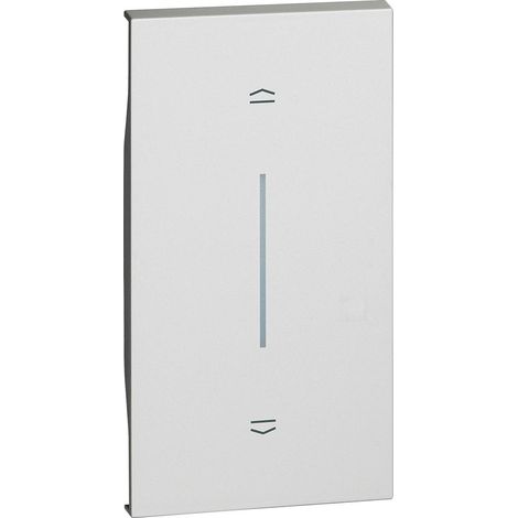 Living Now enjoliveur 2 modules volet roulant blanc BTICINO BTKW05M2