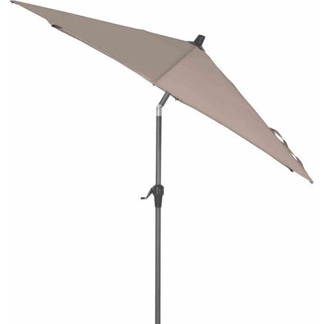 Siena Garden Sonnenschirm Avio taupe Ø 250 cm Marktschirm (1/5)
