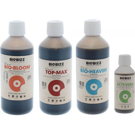 Pack engrais Hydroponique 500ml - BIOBIZZ