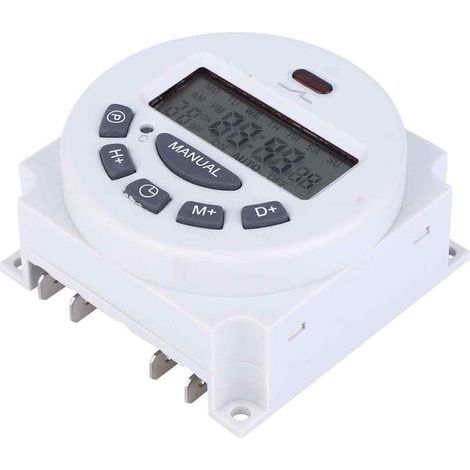 Hochpräziser Miniatur-Digitaltimer L701 mit LCD-Anzeige und Zeitschalter (220 V) (1/5)