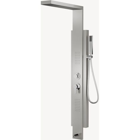 Duschpaneelsystem - Gebürstetes Nickel