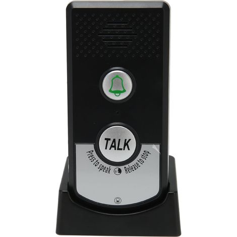 Interphone sans fil avec sonnette intelligente, forte pénétration, convivialité, idéal pour la maison, l'hôtel, l'usine et l'hôpital.