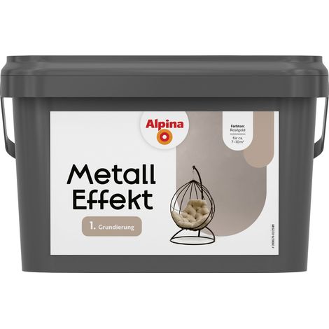 Alpina Grundierung für Effektfarben Metall roségold 2,5 L Grundierung