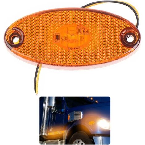Feux de position pour camping-cars, feux de gabarit pour camping-cars, feux de position robustes et étanches pour camping-cars, installation facile sur camping-cars, remorques et camions (1/5)
