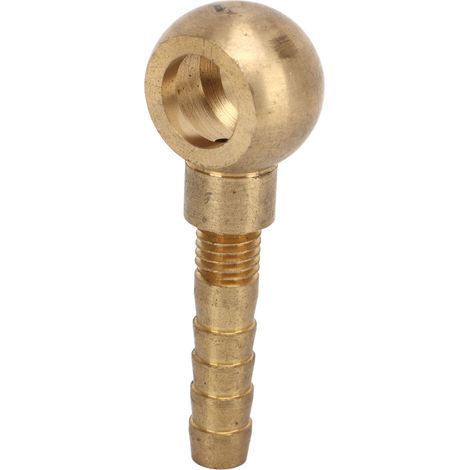 Raccord banjo turbo M14x1,5 vers 3/8in, connecteur de liquide de refroidissement 10mm, boulon de fixation pour turbocompresseur, système de freinage et alimentation air-carburant (1/5)