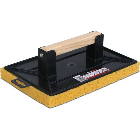 Taloche éponge large avec manche en bois 28x19.5x235 cm SUPERPRO RUBI