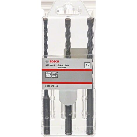 BOSCH SDS PLUS-1 BOHRERSATZ 6/8/10
