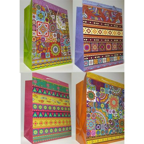 Borsa decorativa verticale fresca M+