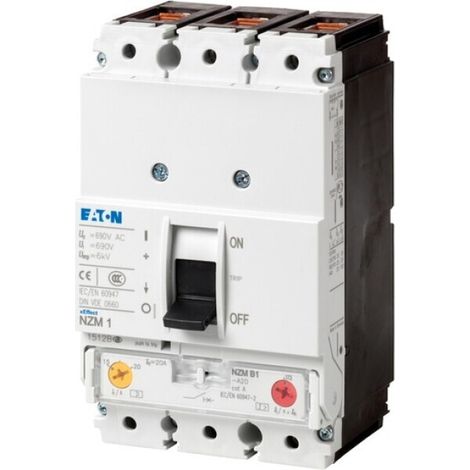 Interruptor automático de potencia 3P 160A 25kA NZMB1-A160 281230