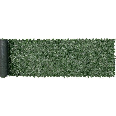 Siepe Artificiale 99x401 cm Recinzione Privacy Edera Artificiale (1/5)